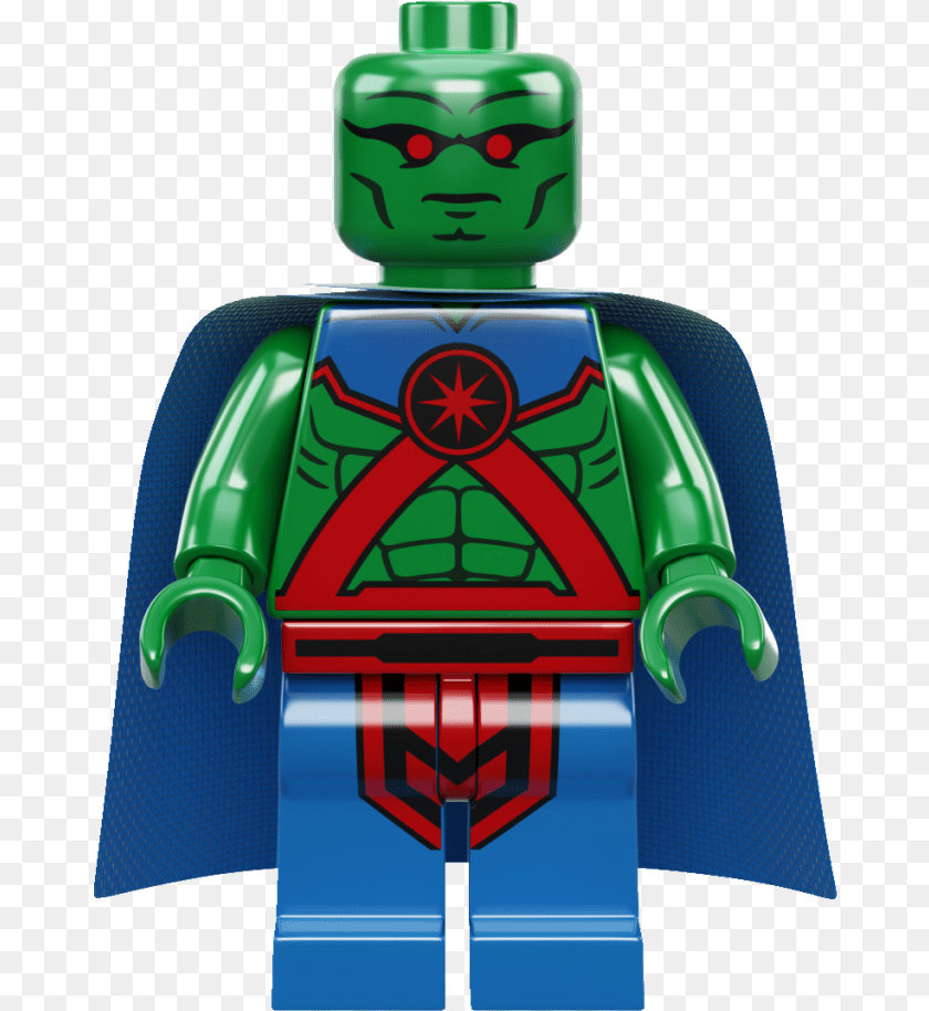 673x914 Lego Martian Manhunter Minifigure, Robot, Baby, Person, Cape PNG