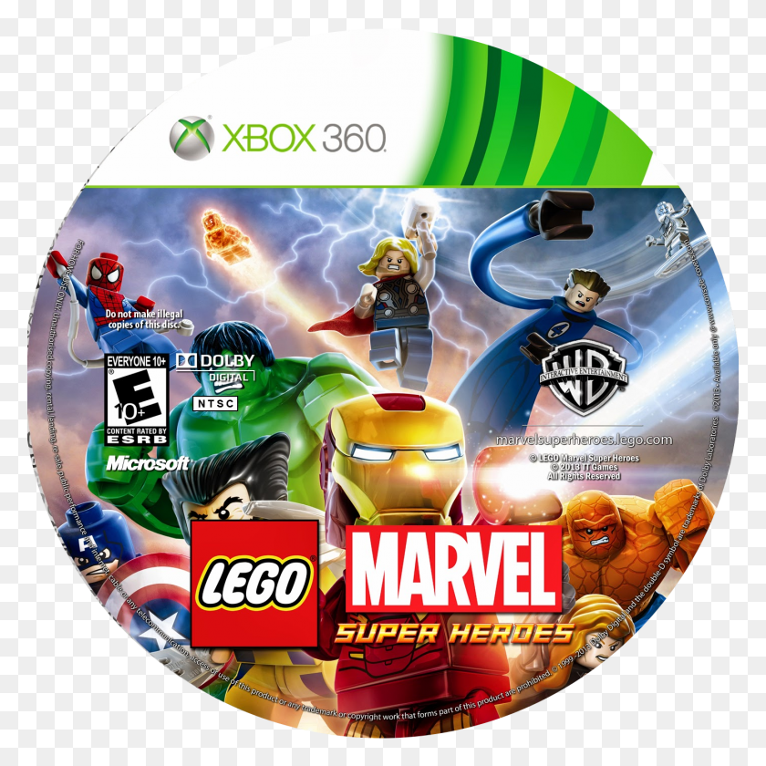 1417x1417 Lego Marvel Super Heroes Lego Marvel Superheroes, Disk, Dvd, Poster HD PNG Download