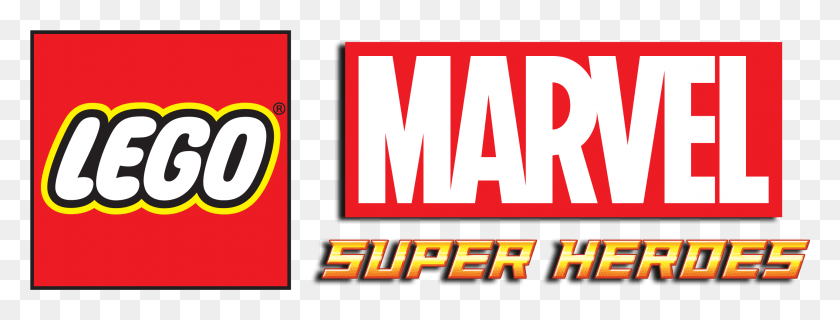 2571x860 Lego Marvel Super Heroes Logo Lego Marvel Superheroes Symbol, Word, Text, Trademark HD PNG Download