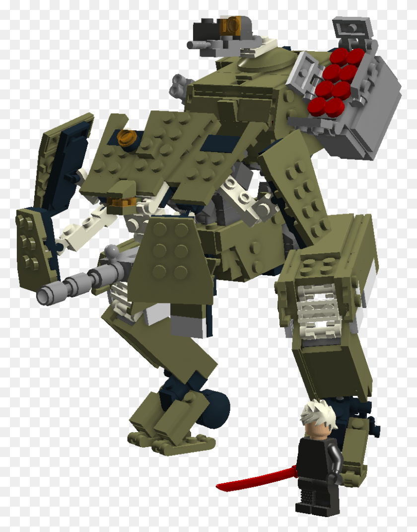 802x1040 Lego Metal Gear Grad, Игрушка, Робот, Майнкрафт Png Скачать