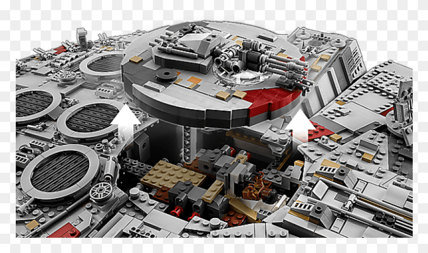 801x450 Lego Millennium Falcon Collectors Edition 2017, Spaceship, Aircraft, Vehicle HD PNG Download