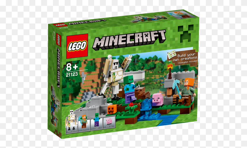 519x445 Descargar Png / Lego Minecraft 21123 Konstruktorius, Juguete, Verde, Tienda De Comestibles Hd Png
