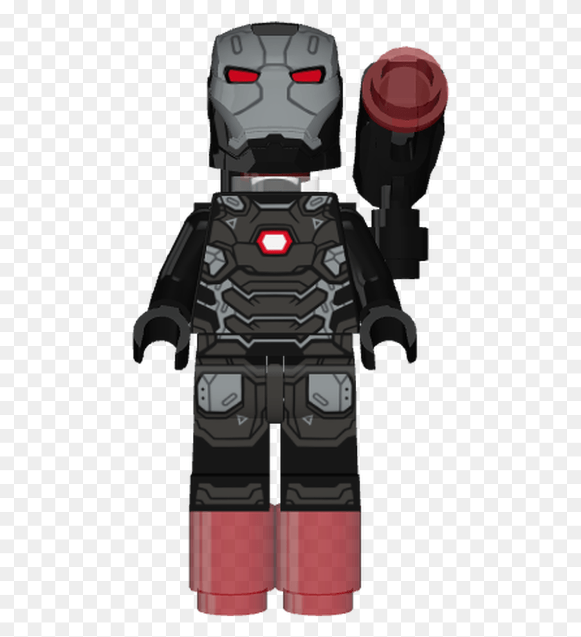 460x861 Lego Minifigure Sh258 War Machine Robot, Armor, Helmet, Clothing HD PNG Download