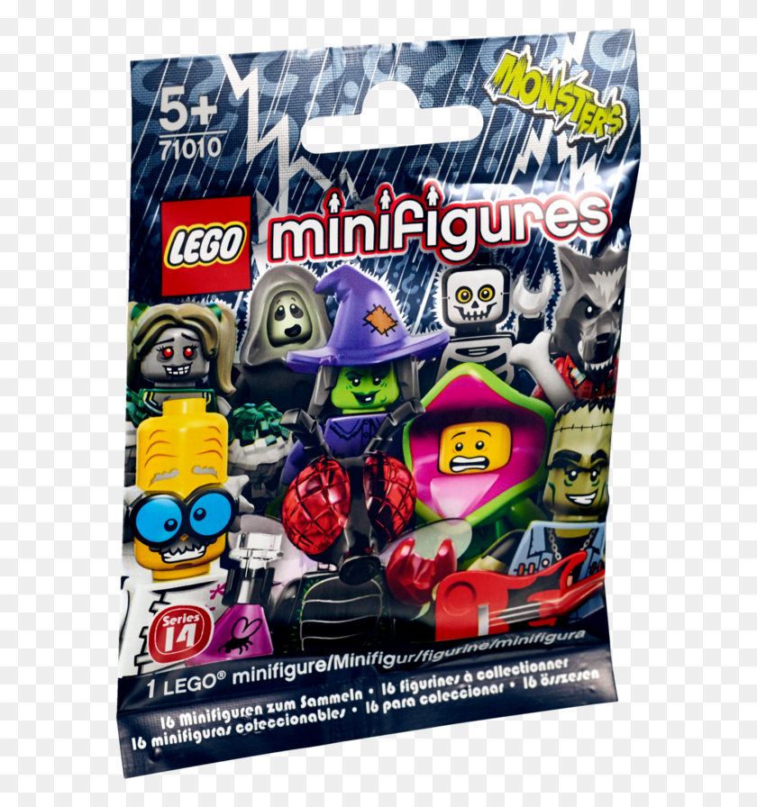 585x836 Descargar Png / Lego Minifigures Serie 14 Lobo, Cartel, Anuncio, Volante Hd Png