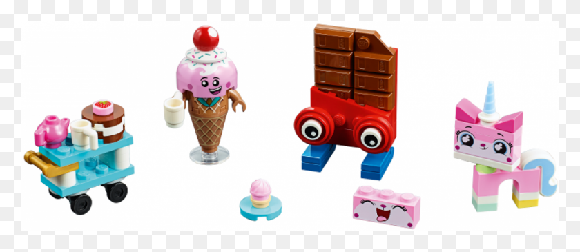 981x384 Lego Movie 2 Unikitty Sweetest Friends Ever, Toy, Cream, Dessert HD PNG Download