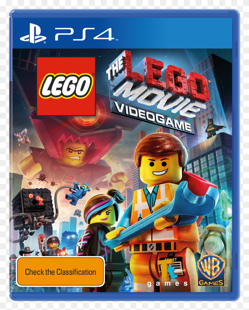 1609x2032 Lego Movie Ps4 Packshot 2d Anz Ps4 Games Lego Movie HD PNG Download