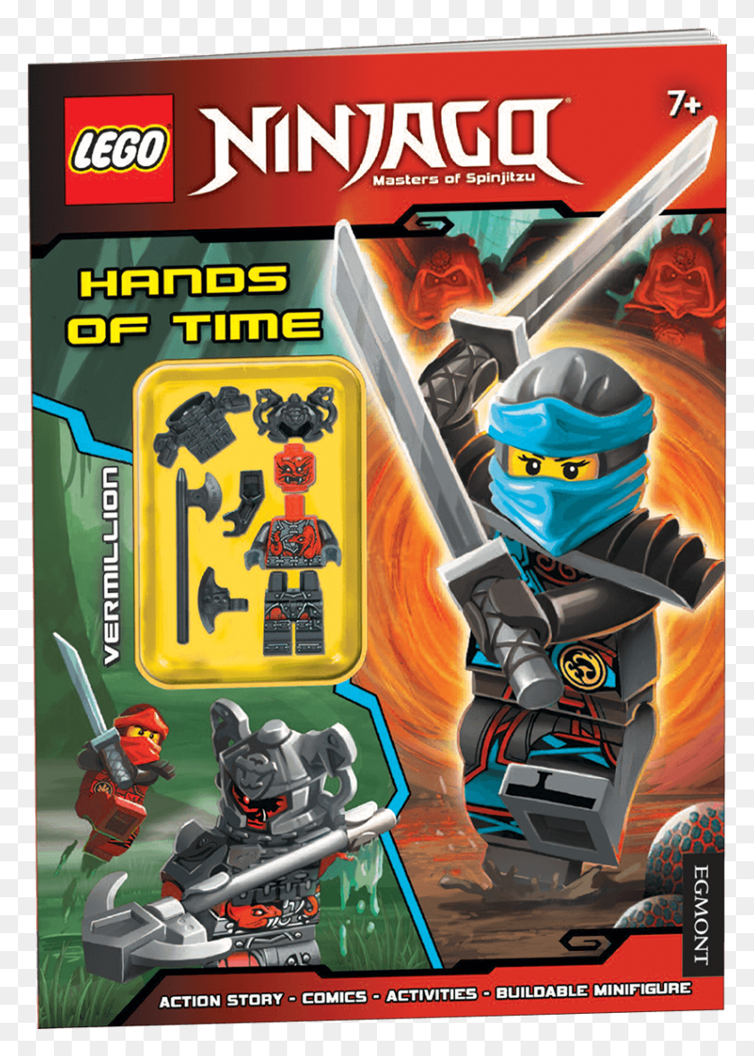 824x1181 Lego Ninjago Hands Of Time Lego Ninjago Time Twins Sets, Helmet, Clothing, Apparel HD PNG Download