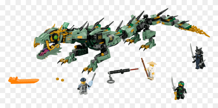993x456 Lego Ninjago Skybound Lloyd Green Ninja Minifigure Lego Ninjago Movie Dragon Set, Robot, Juguete Hd Png