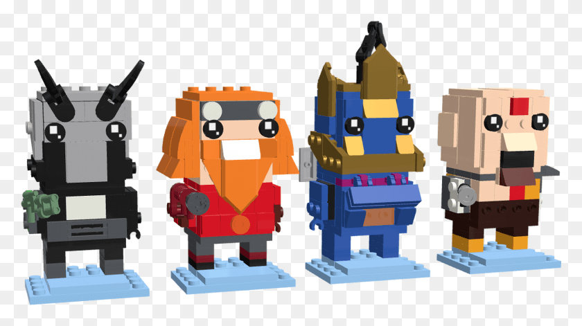1401x739 Lego Paladins Champions Of The Realm, Robot, Minecraft, Toy HD PNG Download