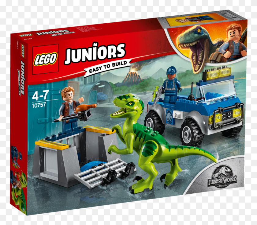 952x822 Lego Raptor Rescue Truck 10767 Lego, Rueda, Máquina, Persona Hd Png