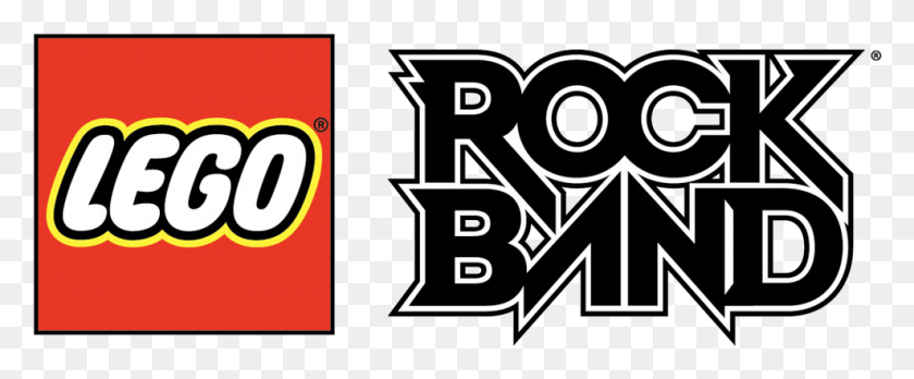 988x365 Lego Rock Band Logo, Text, Number, Symbol HD PNG Download