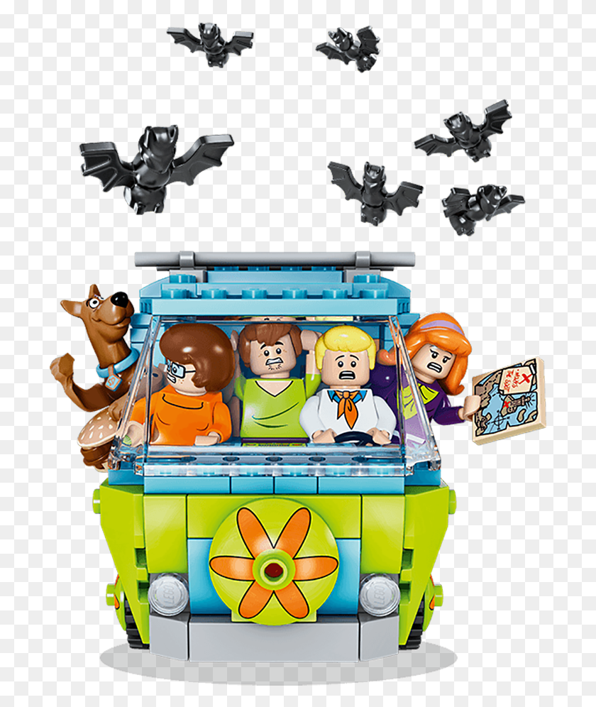 701x936 Descargar Png / Lego Scooby Doo Mystery Tour, Persona, Humano, Casco Hd Png