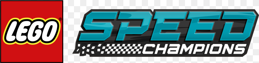 2425x593 Lego Speed Champions Logo Lego Speed Champions Logo, Scoreboard Clipart PNG