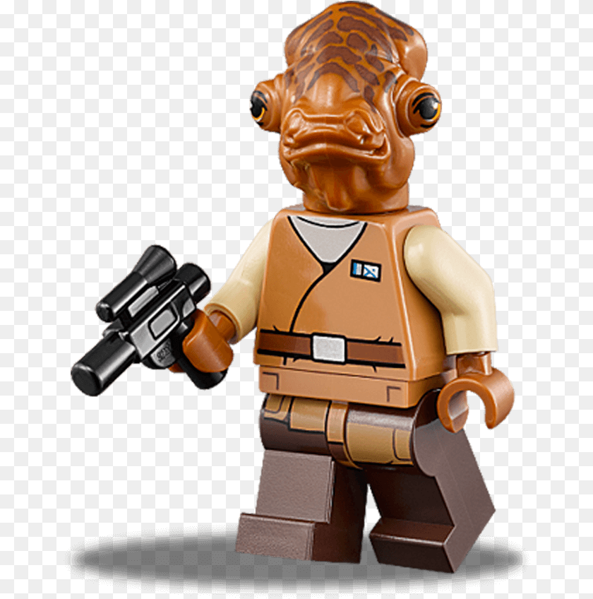 662x848 Lego Star Wars Amiral Ackbar, Figurine, Toy, Baby, Person PNG