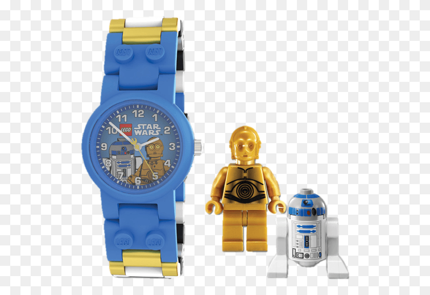 526x517 Lego Star Wars C 3po And R2 D2 Watch Bundle Lego Star Wars R2d2 And, Wristwatch, Clock Tower, Tower HD PNG Download