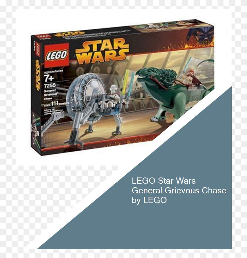 736x818 Lego Star Wars General Grievous Chase By Lego Lego Lego Star Wars, Person, Human, Poster HD PNG Download