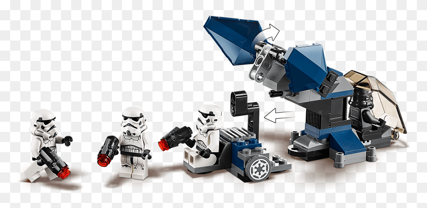 2350x1055 Lego Star Wars Tm 20th Anniversary Edition Imperial Lego, Robot, Toy, Person HD PNG Download