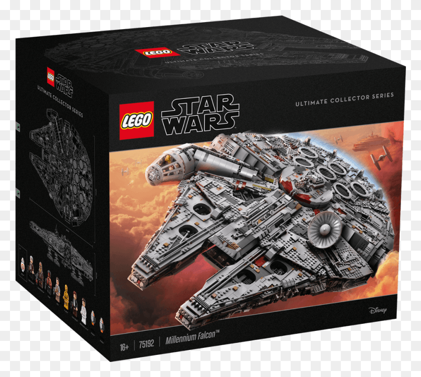 943x837 Lego Star Wars Ultimate Collector Series Millennium, Spaceship, Aircraft, Vehicle HD PNG Download