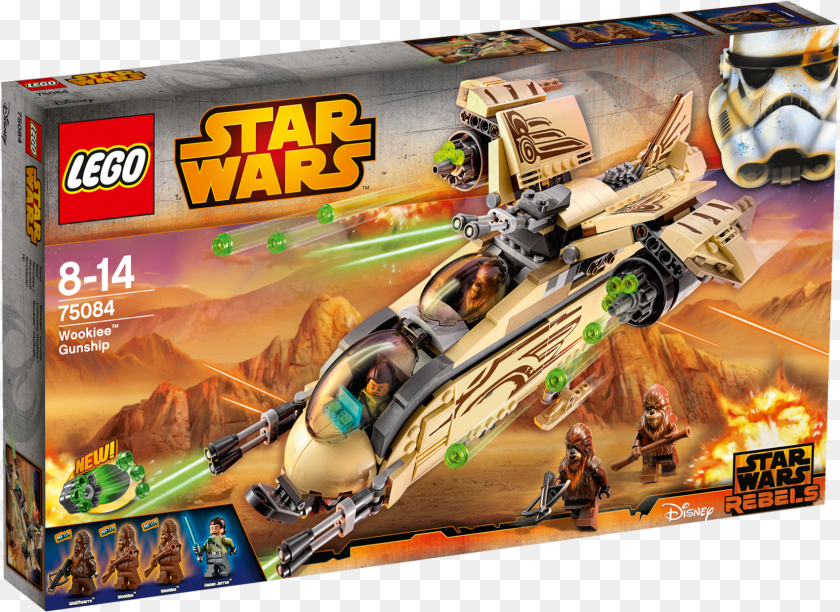 1700x1239 Lego Star Wars Wookiee Gunship, Person, Machine, Wheel PNG