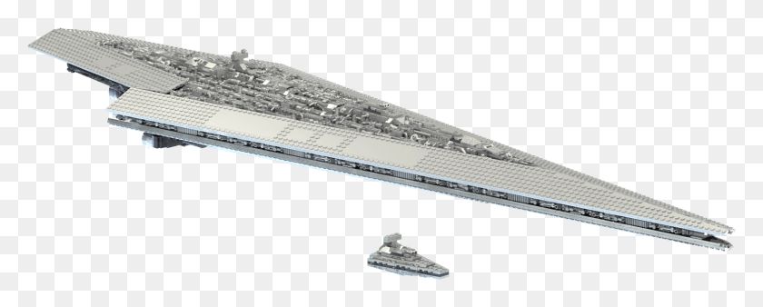 1569x560 Lego Super Star Destroyer Supercarrier, Aircraft, Vehicle, Transportation HD PNG Download