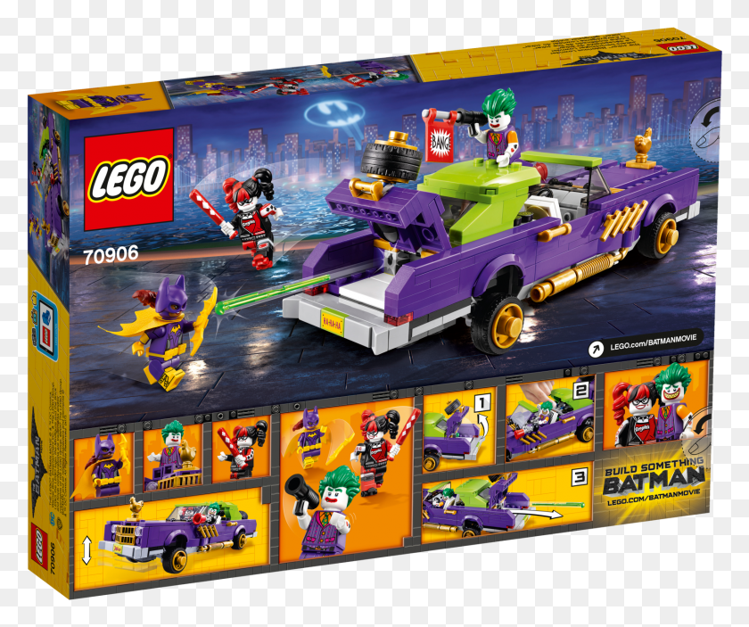 1688x1393 Lego The Joker Notorious Lowrider, Toy, Person, Human HD PNG Download