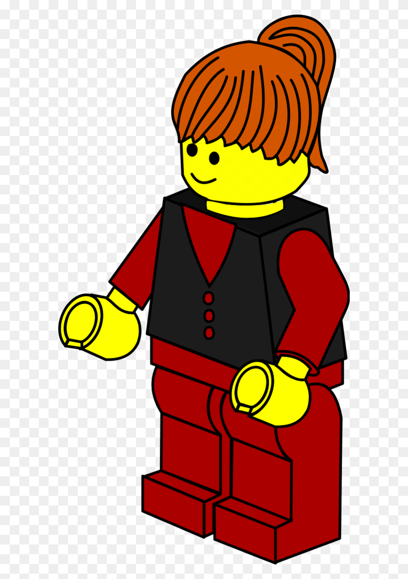 600x1131 Lego Town Businesswoman 12302 Lego Clipart, Performer, Clothing, Apparel HD PNG Download