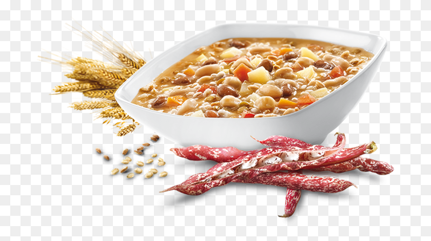 699x409 Legumes And Cereals Soup Breakfast Cereal, Bowl, Dish, Meal HD PNG Download
