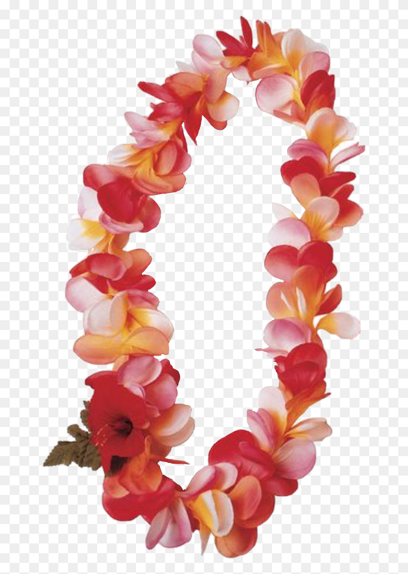 669x1123 Lei Traditionallei Гавайи Наклейка Newvikstar Freetoedit Lei, Растение, Цветок, Цветение Hd Png Скачать