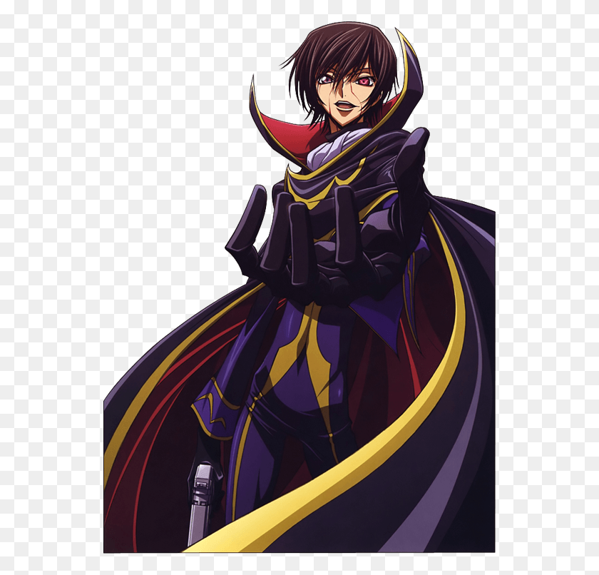550x746 Lelouch Of Course Lelouch Vi Britannia, Person, Human, Comics HD PNG Download