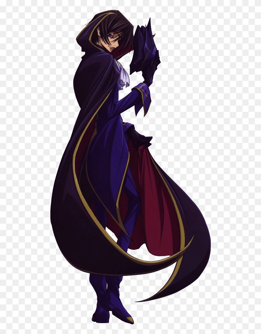 519x1015 Lelouch Vi Britannia Code Geass Lelouch, Clothing, Sleeve, Person HD PNG Download