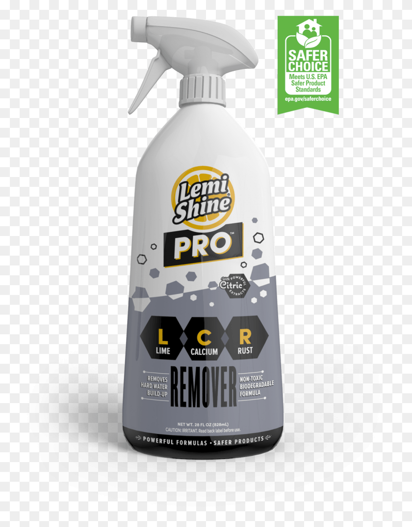 1113x1445 Lemi Shine Pro Hard Water Spray Cleaner Plastic Bottle, Label, Text, Shaker HD PNG Download