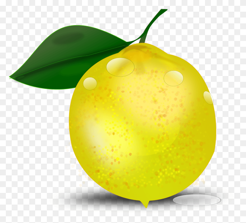 2356x2124 Lemon Clipart Lemon Fruit Clip Art Picture Of Lemon, Plant, Food, Citrus Fruit HD PNG Download
