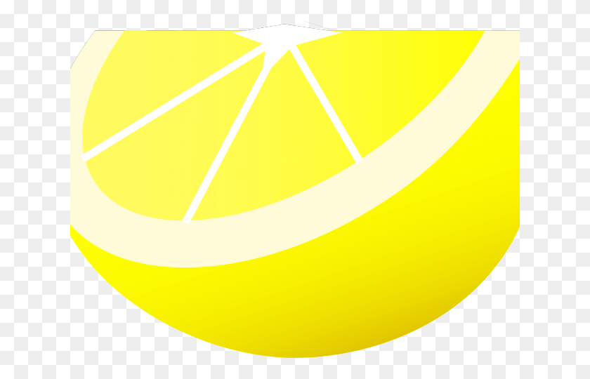 640x480 Лимонный Клипарт Лимонный Клин Круг, Банан, Фрукты, Растение Hd Png Скачать