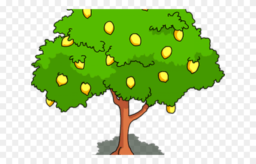 640x480 Лимонное Дерево Клипарт Клип Арт Манго Дерево, Растение, Куст, Растительность Hd Png Скачать