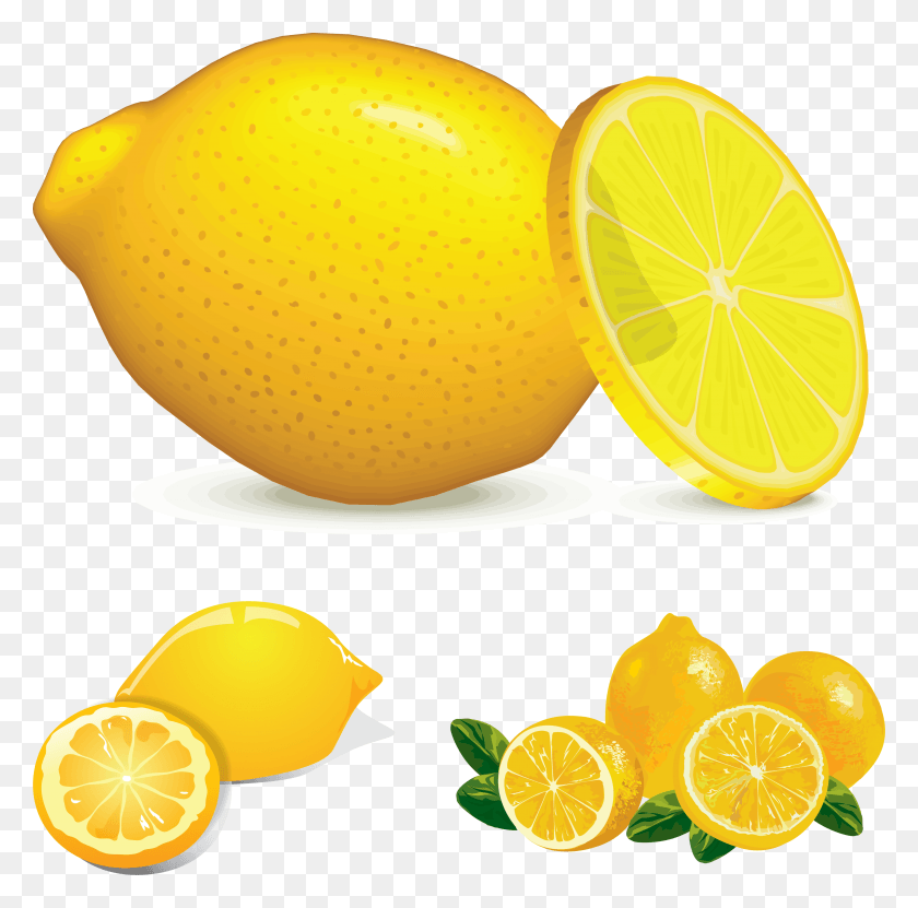 3436x3400 Lemons Clipart, Citrus Fruit, Fruit, Plant HD PNG Download