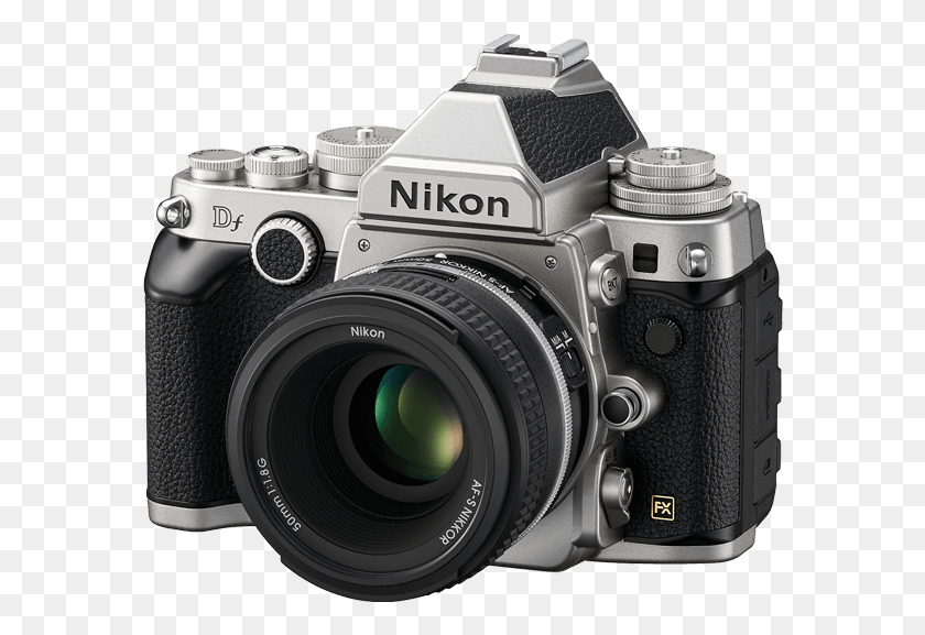 582x517 Рисунок Объектива Антикварная Камера Nikon Df, Электроника, Цифровая Камера Hd Png Скачать