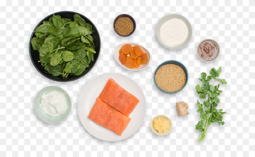 685x460 Lentil Crusted Salmon With Spinach Yogurt Dal Amp Apricot Superfood, Plant, Food, Vegetable HD PNG Download