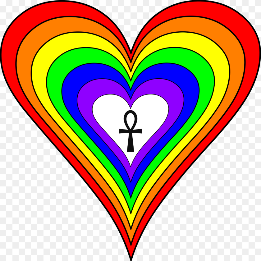 Leo Buscaglia, Heart Sticker PNG