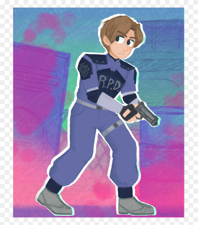 Leon S Kennedy Cartoon, Person, Human, People HD PNG Download