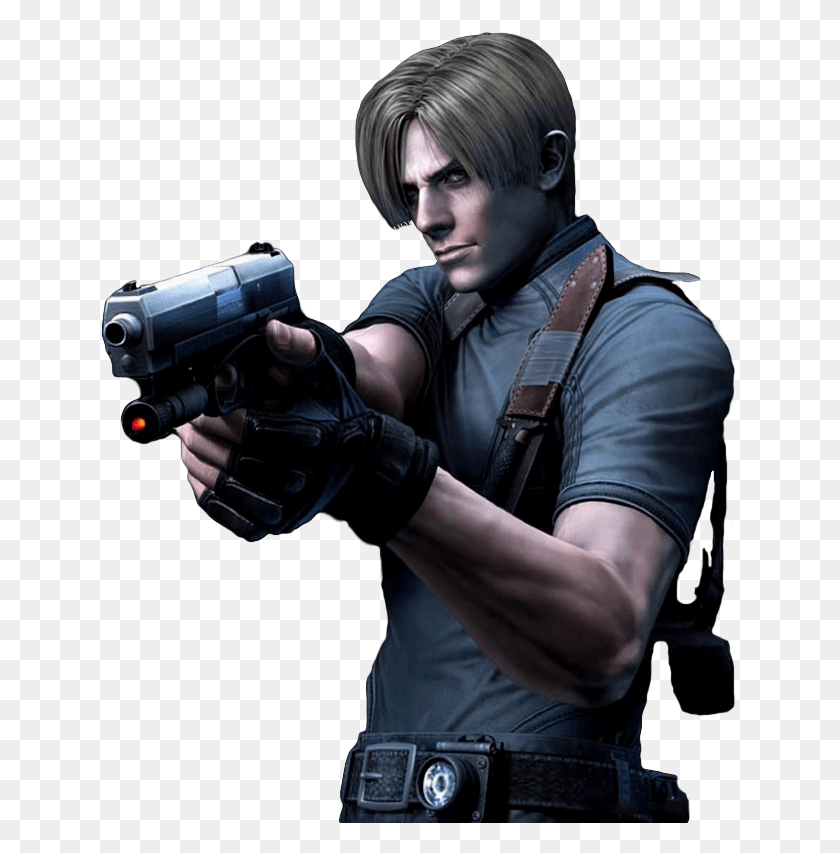 639x793 Leon S Kennedy Render By Andonovmarko On Resident Evil Leon, Person, Human, Costume HD PNG Download