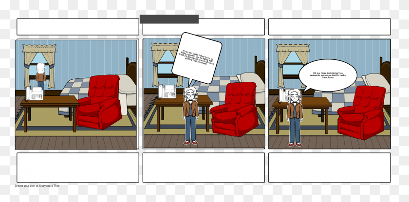 2144x977 Leona Cartoon, Chair, Furniture, Comics HD PNG Download