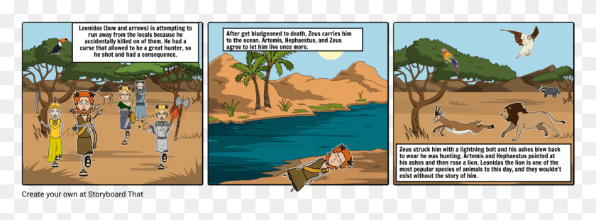 1145x368 Leonidas And The Savannah Do Lions Adapt To Their Environment, Outdoors, Comics, Book HD PNG Download