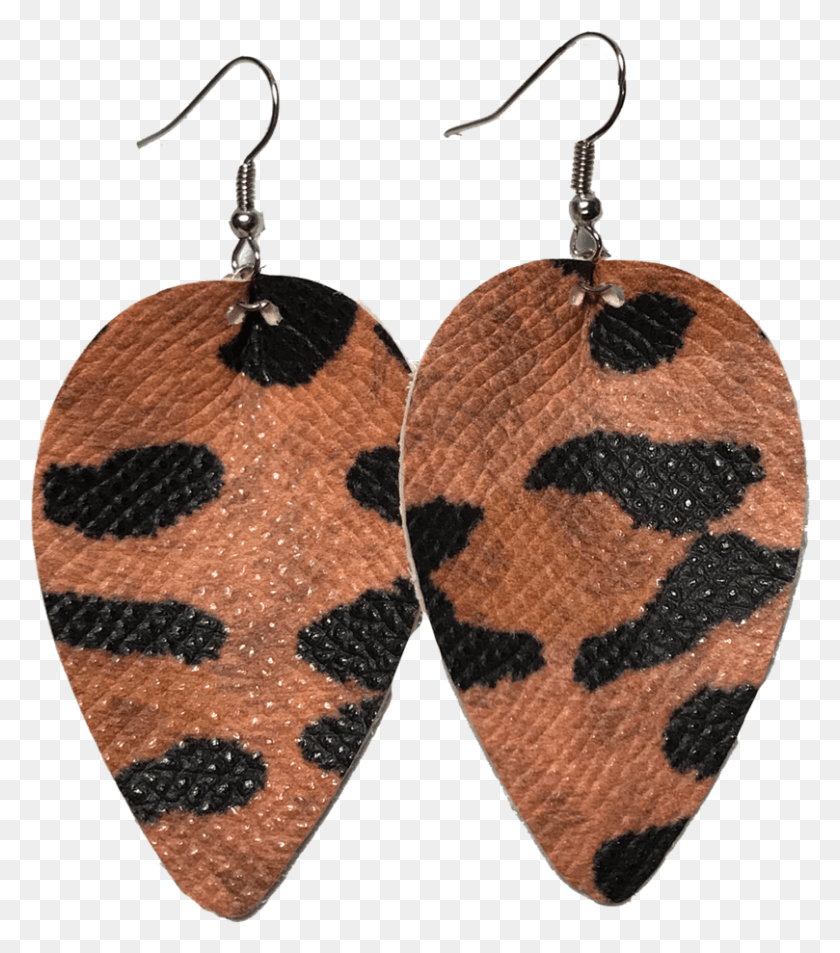 809x927 Leopard Leaf Earrings, Accessories, Accessory, Jewelry HD PNG Download