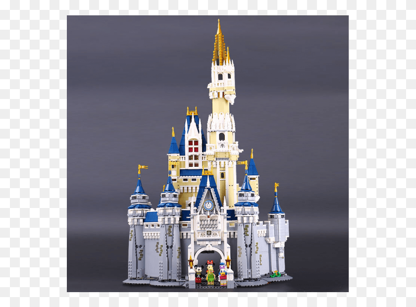 571x560 Lepin Disney Castle, Spire, Tower, Architecture HD PNG Download
