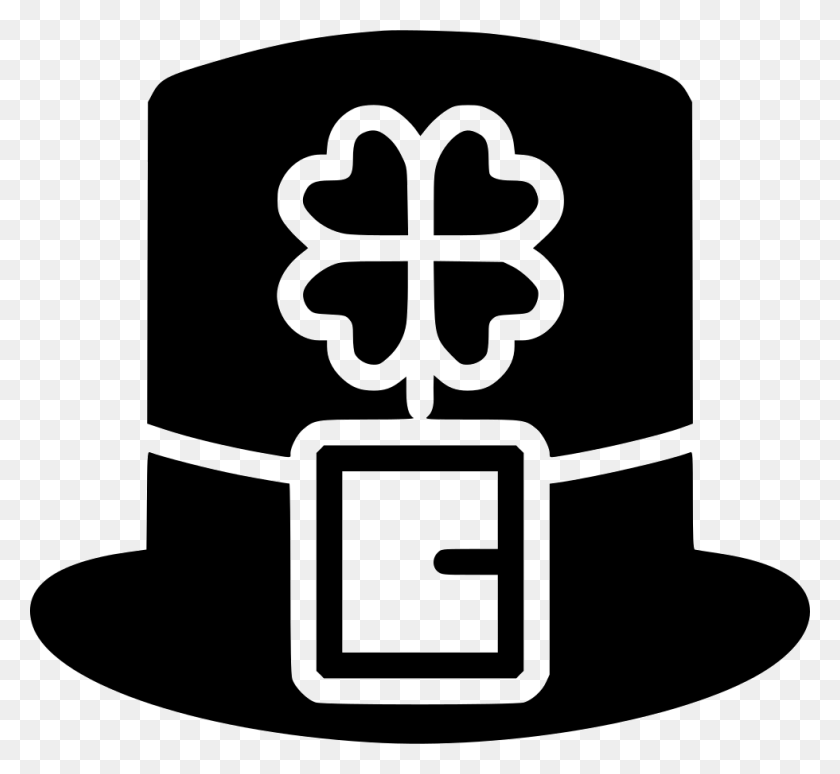 980x898 Leprechaun Hat Comments Cross, Clothing, Apparel, Rug HD PNG Download