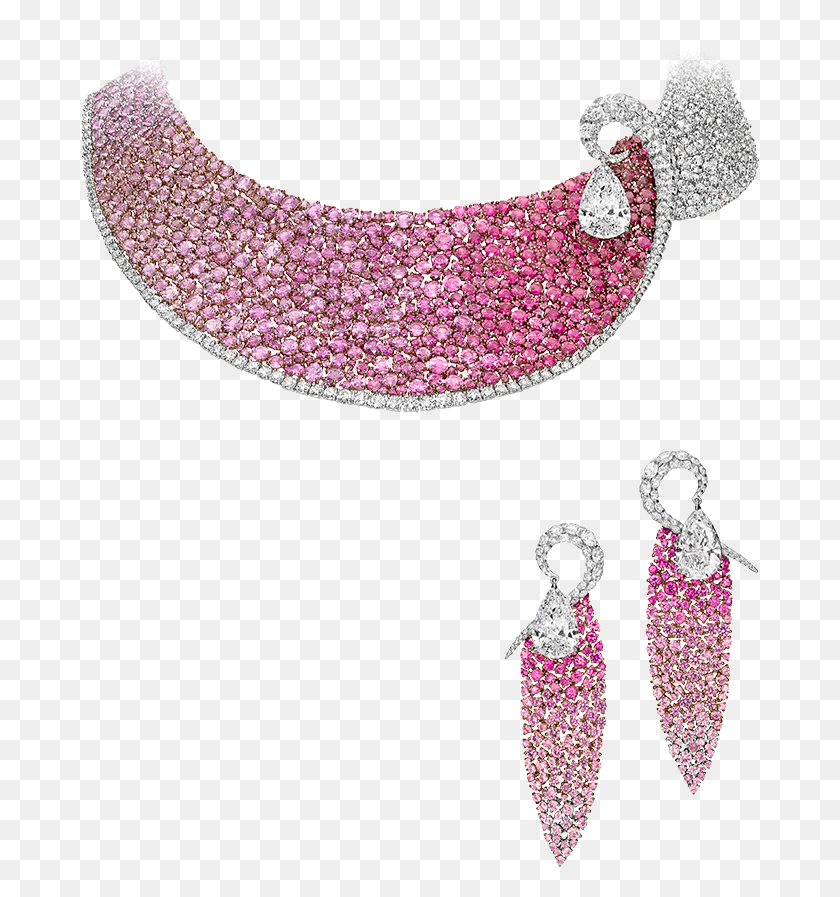 679x837 Les Merveilles Mesh Rubies And Diamonds Earrings, Accessories, Accessory, Jewelry HD PNG Download
