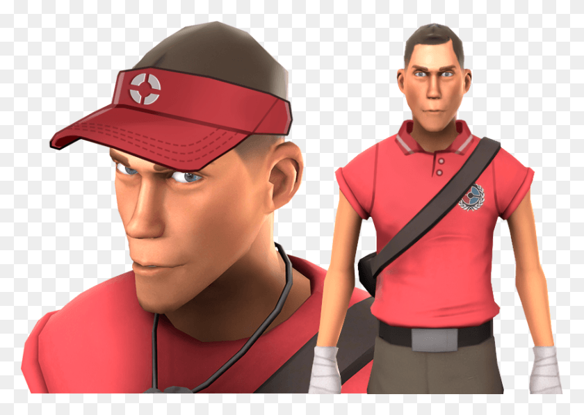 843x581 Less Out There Tennis Scout Guy Fieri Hat And Polo Tf2 Sunglasses, Person, Human, Clothing HD PNG Download