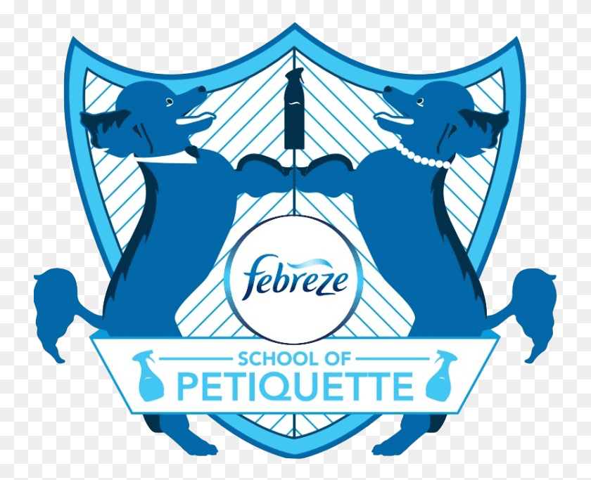 745x623 Lessons From The School Of Petiquette By Febreze Febreze, Logo, Symbol, Trademark HD PNG Download