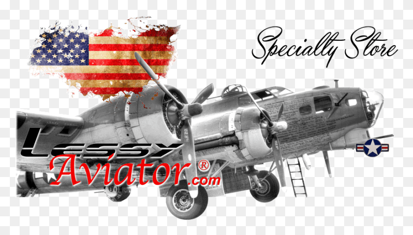 853x458 Lessy Aviator Boeing B 17 Flying Fortress, Machine, Helicopter, Aircraft HD PNG Download