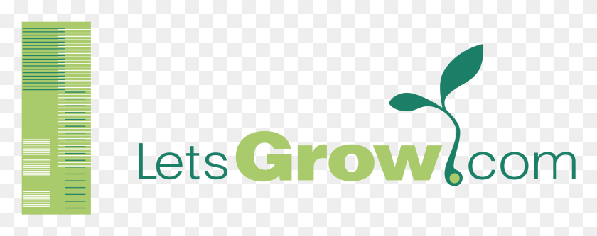 2191x767 Lets Grow Com Logo Transparent Letsgrow, Text, Word, Alphabet HD PNG Download